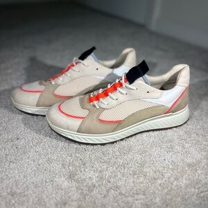 St. 1 Ecco Women's Sneakers - Beige and Orange